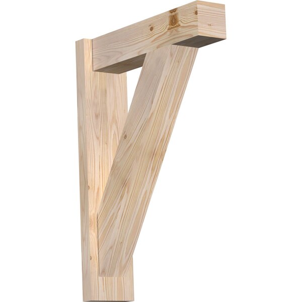 Ekena Millwork Traditional Block Smooth Outlooker, Douglas Fir, 5 1/2"W x 20"D x 28"H OUT06X20X28TRA05SDF - main
